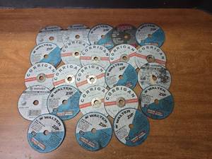 lot 1526 image: Walter Zip Corrigan Metal Cutting Wheels Lot