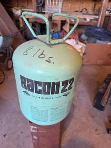 lot 1570 image: Racon 22 Refrigerant Tank - 30 lbs