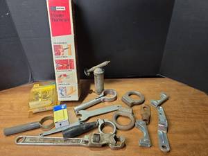 lot 1617 image: Sears Craftsman Powder Actuated Power Hammer Kit with Other Assorted Items