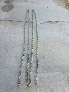 lot 1657 image: Industrial Steel Chain 34ft
