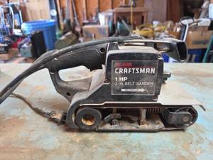 lot 1673 image: Sears Craftsman 1HP Belt Sander