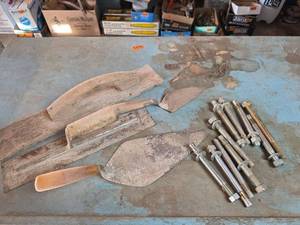 lot 1693 image: Anchor Bolts and Masonry Tools