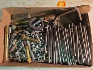 lot 2032 image: Push Rod and Assorted Hardware