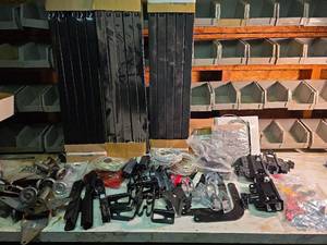 lot 2043 image: Electric Garage Door Supplies, NO MOTORS