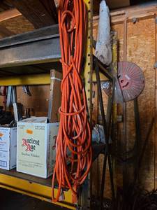lot 2044 image: Heavy Duty Orange Extension Cord