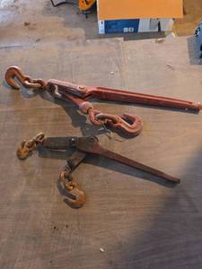 lot 2049 image: 2 - Industrial Chain Load Binder with Hooks