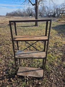 lot 3001 image: Steel Storage Rack with 4 shelves