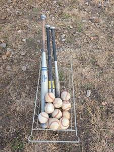 lot 3060 image: Baseballs with Bats