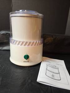 lot 3029 image: Krups La Glaciere Ice Cream Maker
