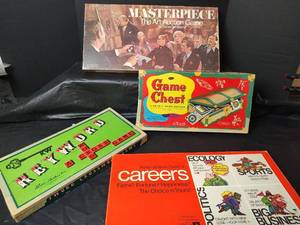 lot 3043 image: Vintage 1970s Parker Brothers Board Games Collection