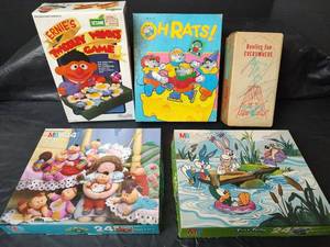 lot 3047 image: Vintage 1980s Childrens Game & Puzzle Collection