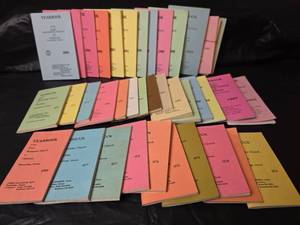 lot 3117 image: Vintage First Mennonite Church of Christian,  Moundridge,  Ks Yearbook Collection 1965-1999