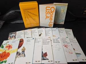 lot 3192 image: 1988 National Geographic Close-Up USA State Guide Collection