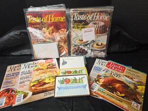 lot 3200 image: Taste of Home Magazine Collection with Recipe Cards