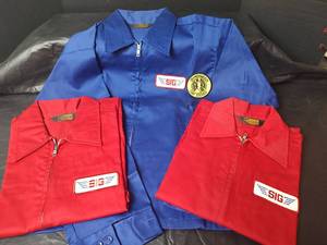lot 3221 image: SIG Pioneer Car Stereo Work Uniforms - Sizes S, M and L