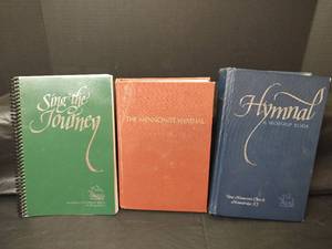 lot 3228 image: Mennonite Church Hymnal Collection - First Mennonite Church Moundridge KS and Sing the Journey