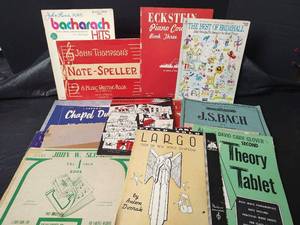 lot 3259 image: Vintage Music Education Book Collection - Piano, Guitar & Theory