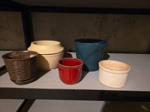 lot 3320 image: 5ct Planters
