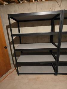 lot 48 image: Metal Storage Shelf Unit