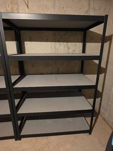 lot 49 image: 5-Tier Storage Shelving Unit