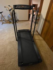 lot 88 image: ProForm SpaceSaver Folding Treadmill Powers on