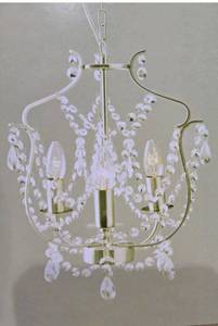 lot 209 image: IKEA Kristaller Crystal Glass Chandelier NIB