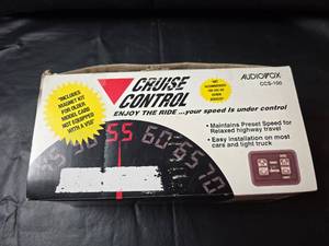 lot 215 image: Audiovox CCS-100 Cruise Control System NIB