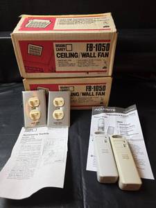 lot 252 image: Miami Carey FB-1050 Bathroom Fan Kits ands More
