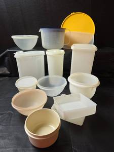 lot 310 image: Tupperware Mismatched Container Collection
