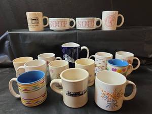 lot 376 image: Mixed Collection of Promotional Coffee Mugs