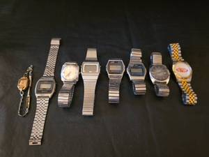 lot 467 image: 1970s Digital and Analog Watch Collection