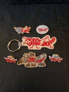 lot 482 image: Grasshopper Collectible Pin and Keychain Set