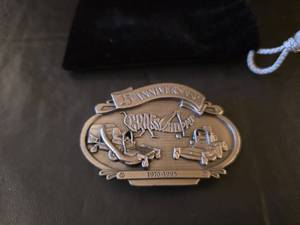 lot 483 image: Grasshopper Company 25th Anniversary Belt Buckle
