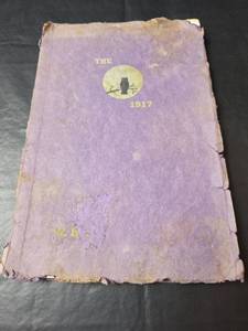 lot 490 image: 1917 Moundridge High School Yearbook