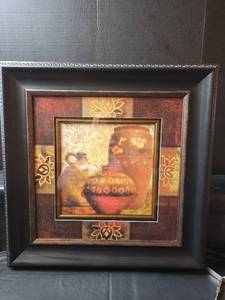 lot 500 image: Decorative Clay Pottery Wall Art