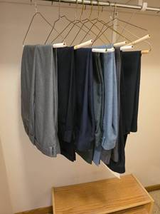 lot 541 image: Haggar Mens Dress Pants Collection 36x29