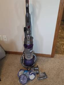 lot 557 image: Dyson DC25 Animal Ball Upright Vacuum Cleaner with Extra Filters - Powers on