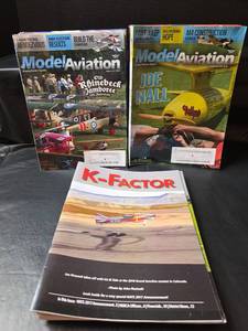 lot 561 image: Model Aviation and K-Factor Magazine Collection 2012-2018