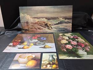 lot 598 image: Collection of Art Prints by Shumaker and Others
