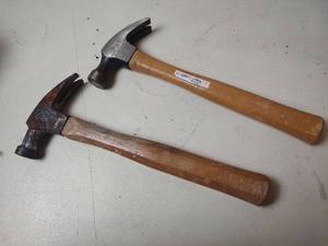 lot 5036 image: Two Wooden Handled Hammers