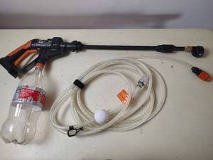 lot 5059 image: WORX WG629.2 20V Hydroshot Cordless Power Cleaner