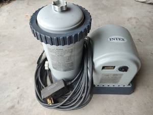 lot 5097 image: Intex Krystal Clear 635T Pool Filter Pump