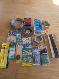lot 6027 image: Hardware Supplies - Screws, Wire & Tools