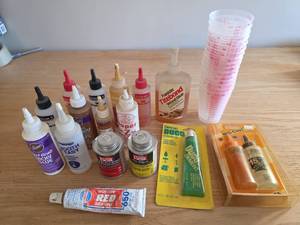 lot 6067 image: Model Building Adhesive Supplies