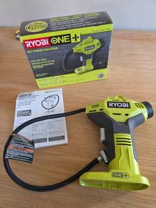 lot 6078 image: Ryobi ONE 18V Power Inflator P737 (Tool Only)