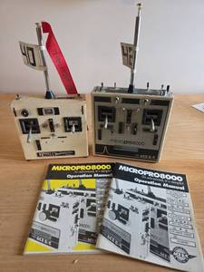 lot 6094 image: ACE RC Micropro 8000 Radio Control System  for Aircraft with Manuals