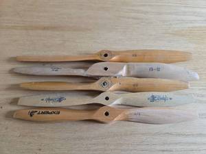 lot 6119 image: Wooden Aircraft Propellers
