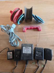 lot 6138 image: Power Adapters and RC Model Aircraft Materials