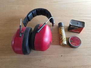 lot 6147 image: Western Safety Ear Protection, Crosman Pellets and Daisy BBs