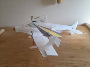 lot 6164 image: RC Aircraft Foam FPV Flying Wing with Motor Mount